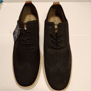 NWT George men's shoes Memory Foam Black